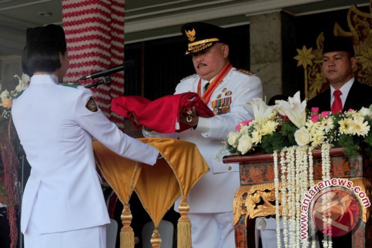 Gubernur Sumsel 17 kali jadi inspektur upacara bendera