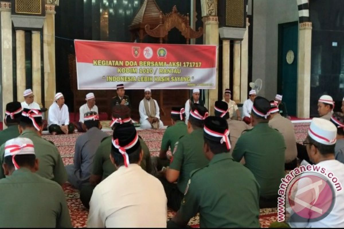 Gerakan 171717 Di Tapin Dilaksanakan Di  Masjid Dan Gereja