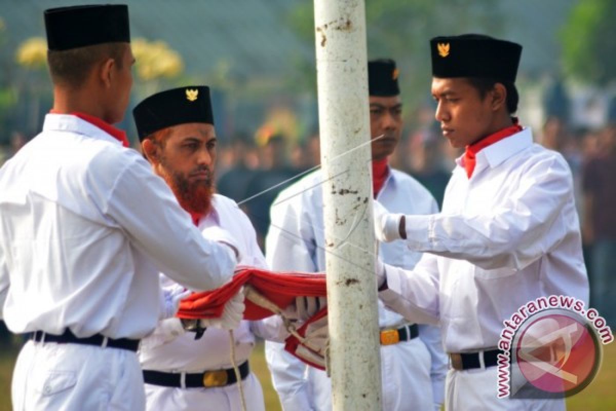 Mantan Teroris Ikuti Upacara HUT Kemerdekaan RI