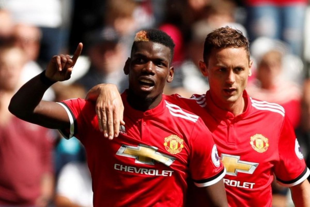 Pogba kembali, Manchester United gebuk Newcastle 4-1