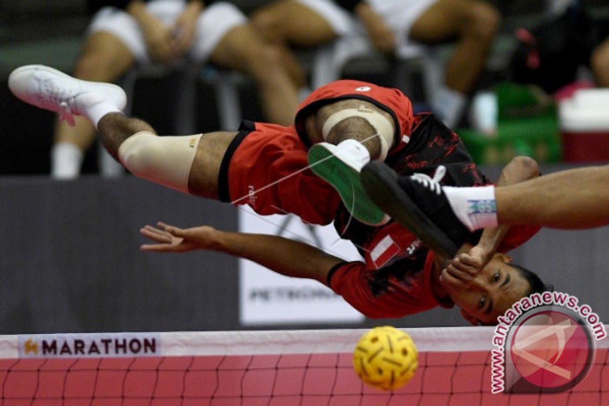 SEA Games - Sepak Takraw Putra Indonesia Raih Perak