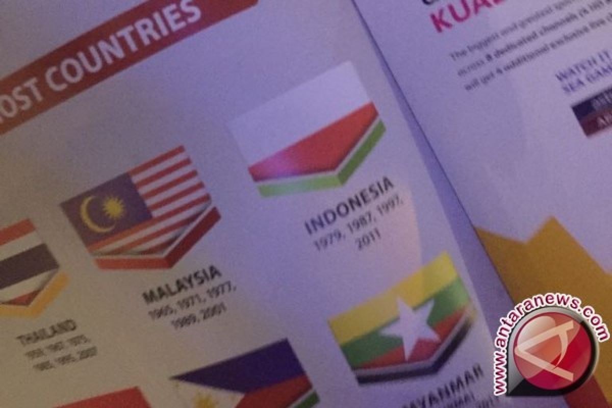 Bendera Indonesia dicetak terbalik di buku panduan SEAG