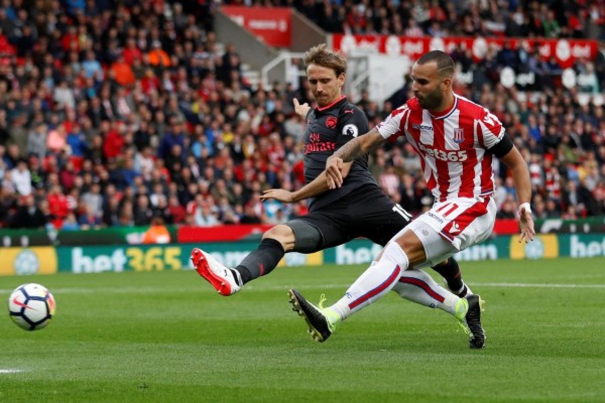 Stoke jungkalkan Arsenal 1-0 berkat gol debut Jese Rodriguez