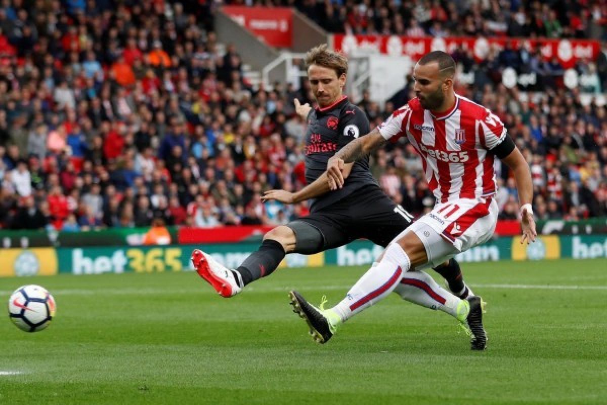 Stoke Bekuk Arsenal 1-0 Berkat Gol Debut Jese Rodriguez