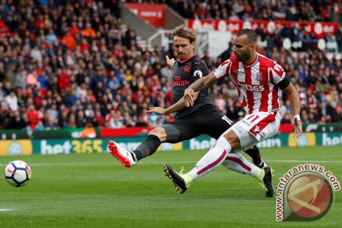 Stoke jungkalkan Arsenal 1-0 berkat gol debut Jese Rodriguez