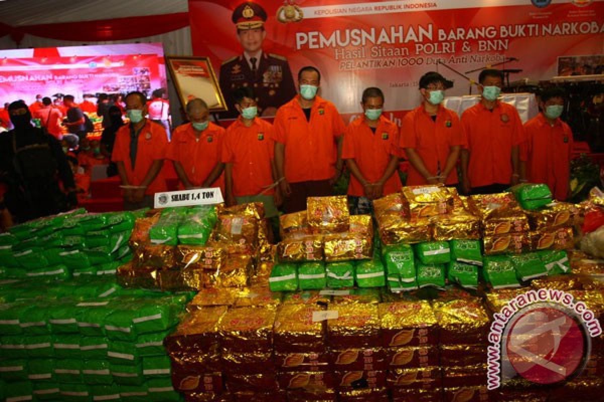 Perjuangan Berantas Narkoba Tiada Akhir