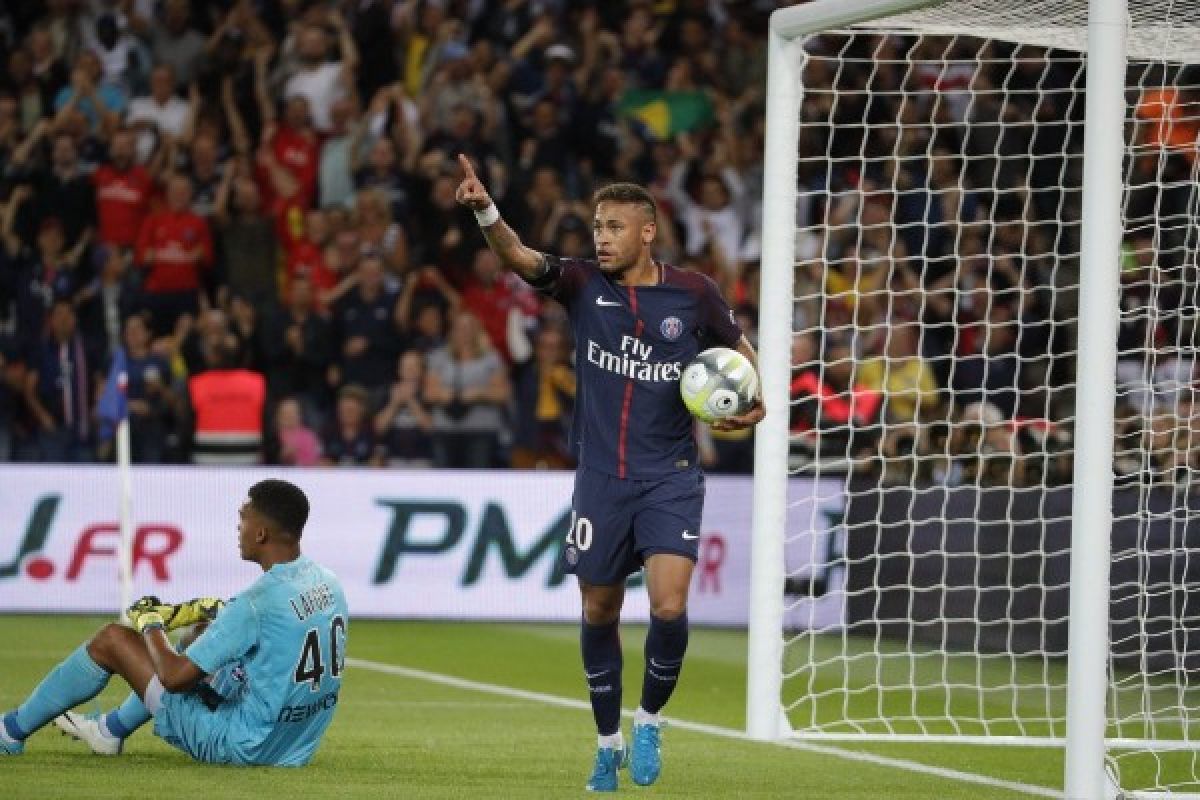 PSG menang 6-2 atas Toulouse, Neymar cetak dua gol