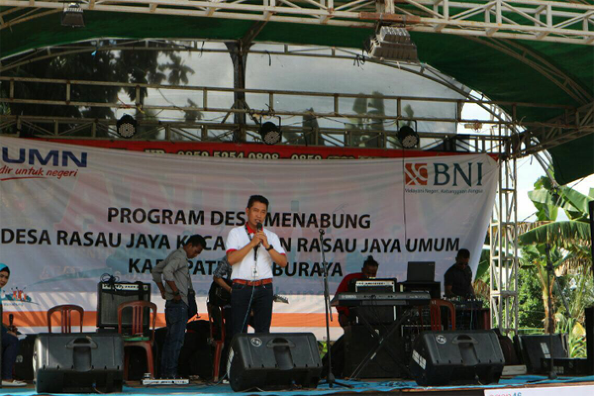 BNI Luncurkan Desa Menabung Di Rasau Jaya 