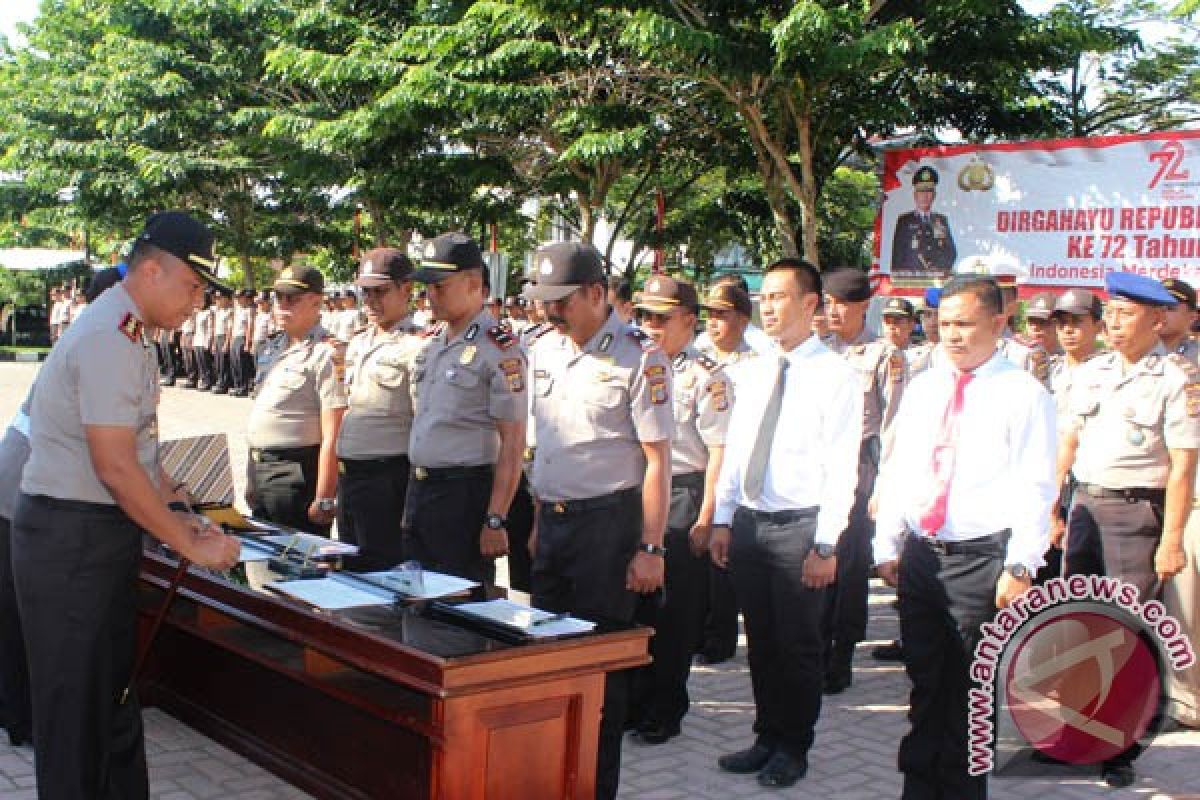 Polisi Aceh Barat berjanji tidak terlibat narkoba