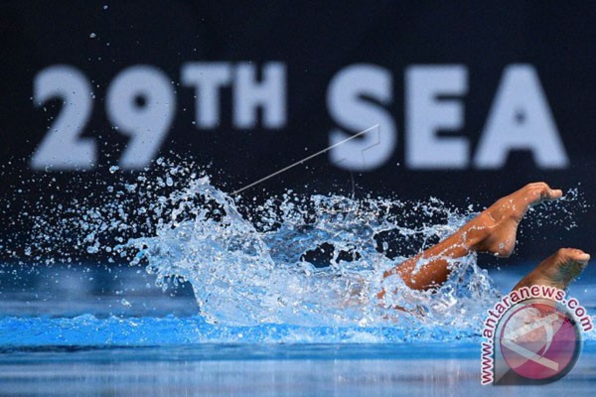 SEA Games - Siman Sumbang Emas Renang Perdana Untuk Indonesia