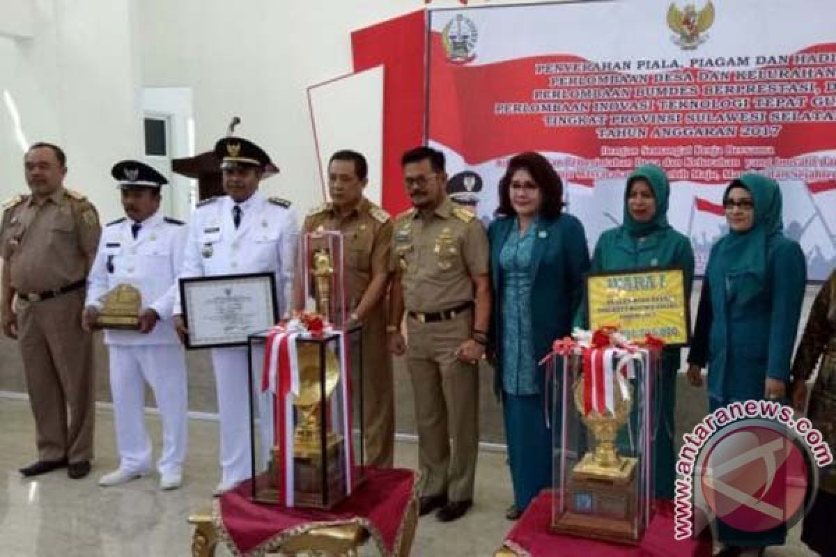 Batu Belerang Juara Lomba Desa se-Sulsel 