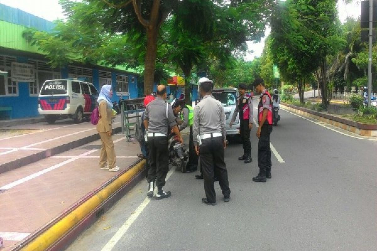 Polres Kobar Intensifkan Penindakan Pelanggaran Lalu Lintas