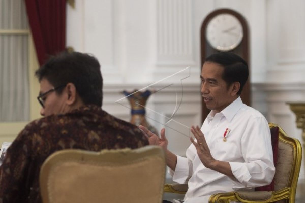 Presiden Jokowi tradisikan diskusi dengan tokoh-tokoh bangsa