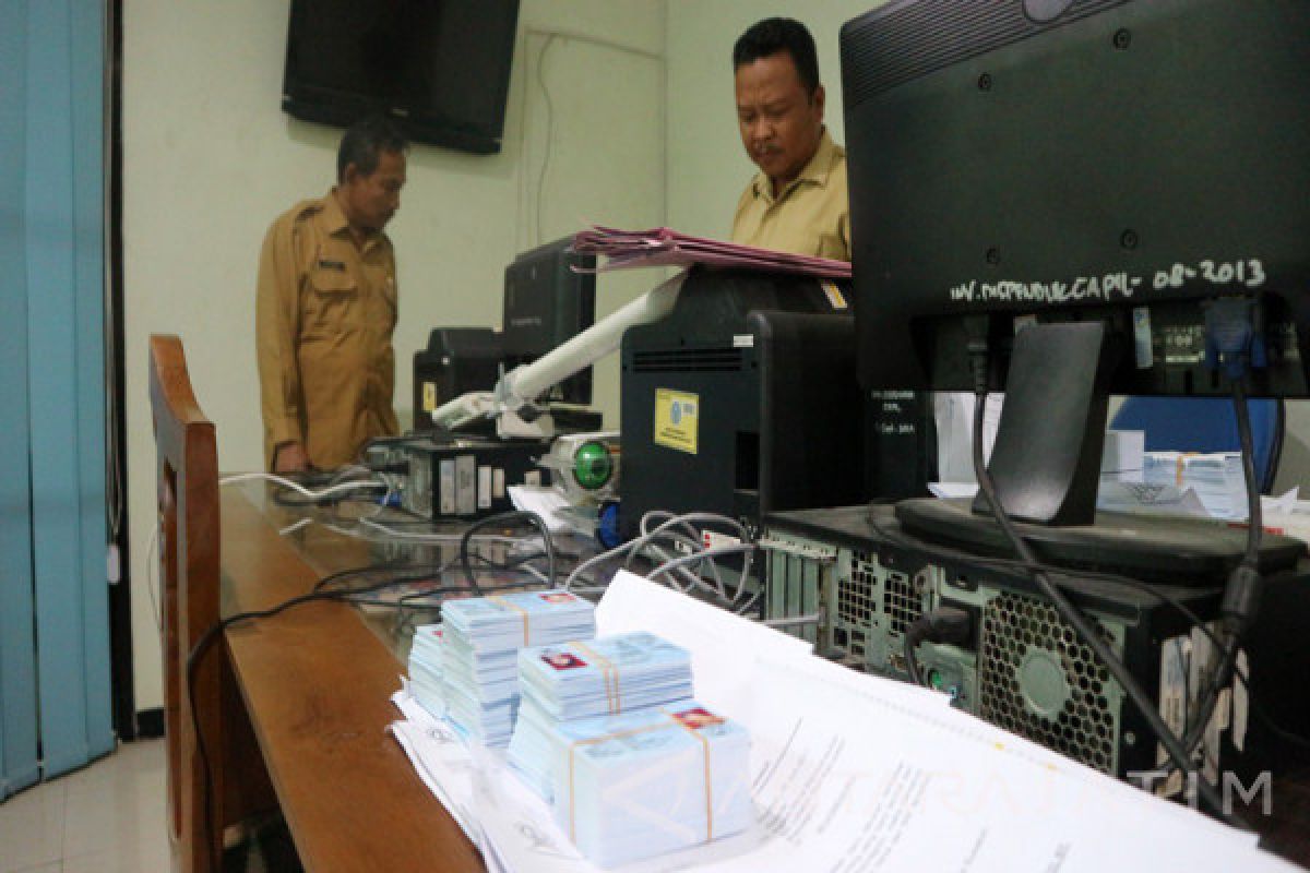 Dispendukcapil Bojonegoro Baru Cetak 12.000 KTP-e