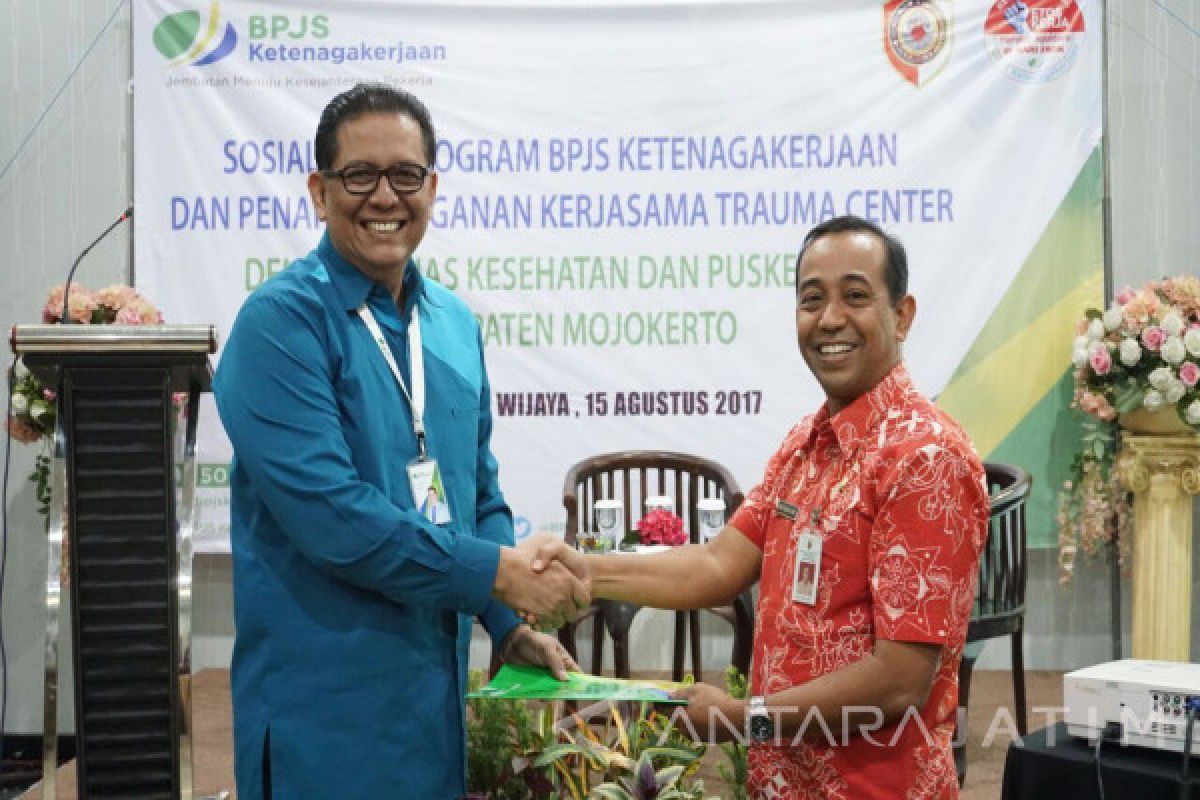 BPJS Ketenagakerjaan Mojokerto Gandeng 27 Puskesmas Sebagai Trauma Center