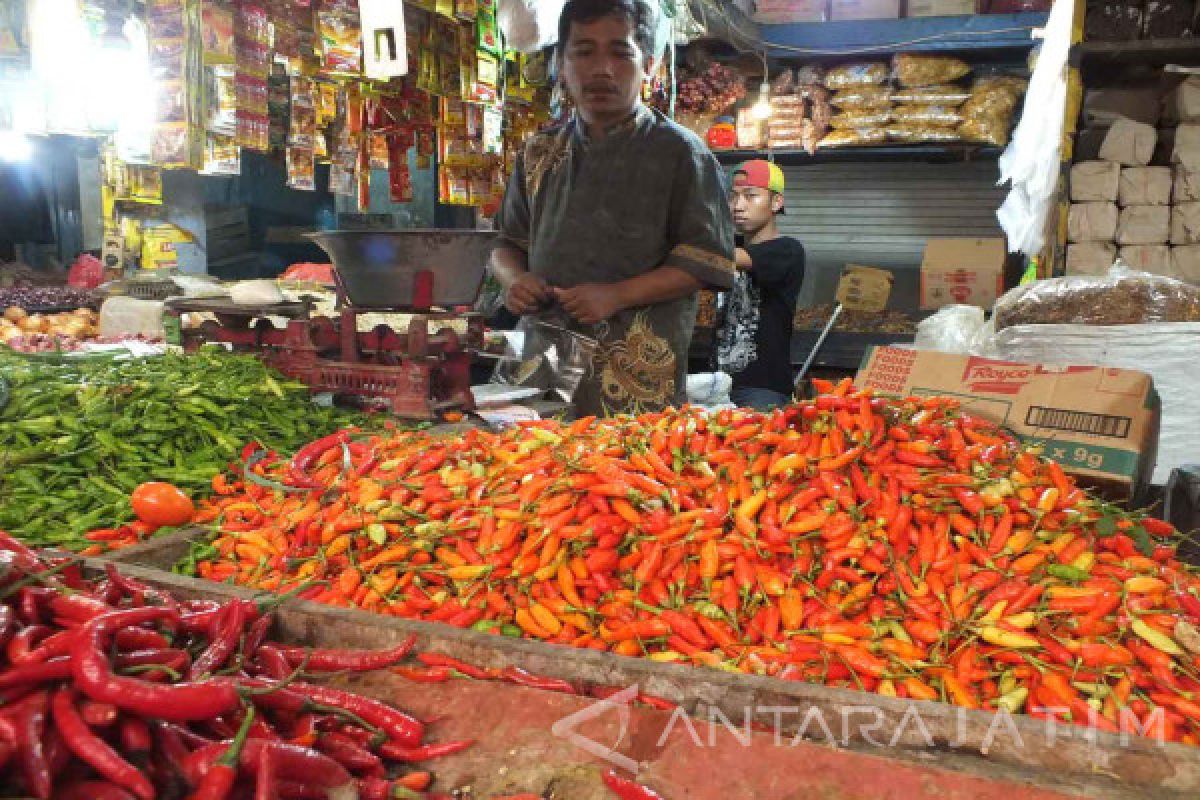 Curah Hujan Tinggi, Harga Cabai di Jember Naik