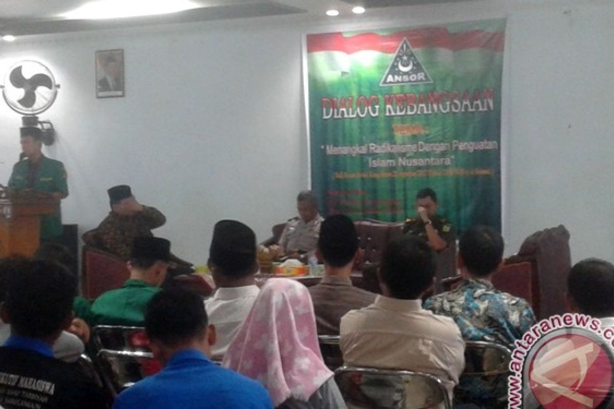  GP Ansor Sarolangun gelar dialog kebangsaan