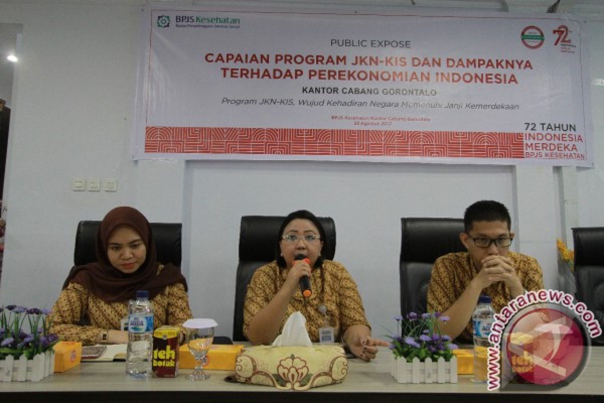 Peserta BPJS  Kesehatan Gorontalo 1,1 Juta Jiwa