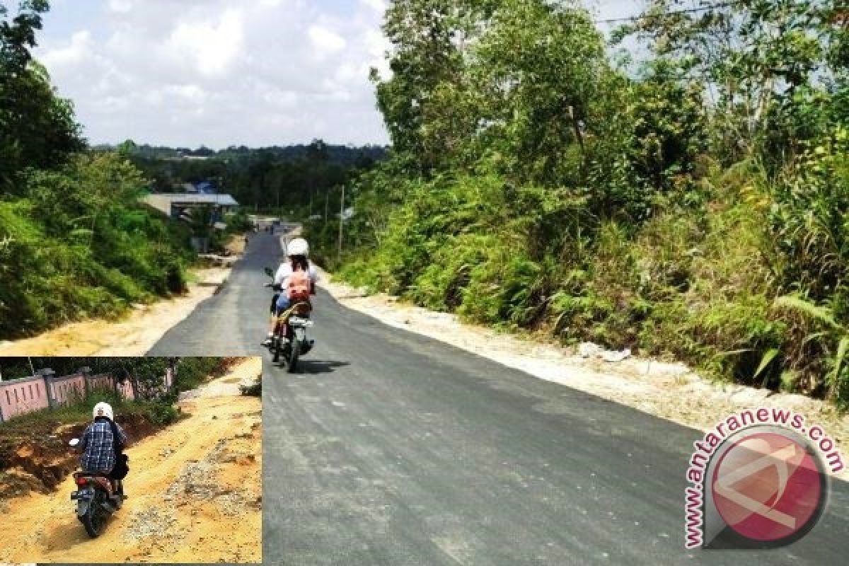 Jalan Lingkungan di 9 Kelurahan di Gunung Mas Dibenahi