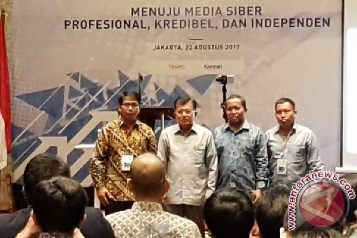 Wapres Buka Kongres Asosiasi Media Siber Indonesia