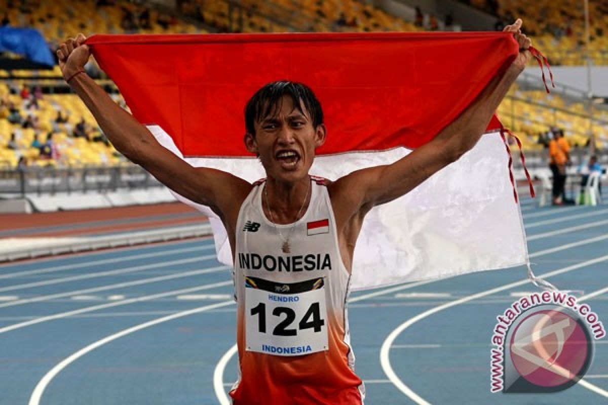 SEA Games 2017 - Hendro sumbang emas pertama atletik untuk Indonesia