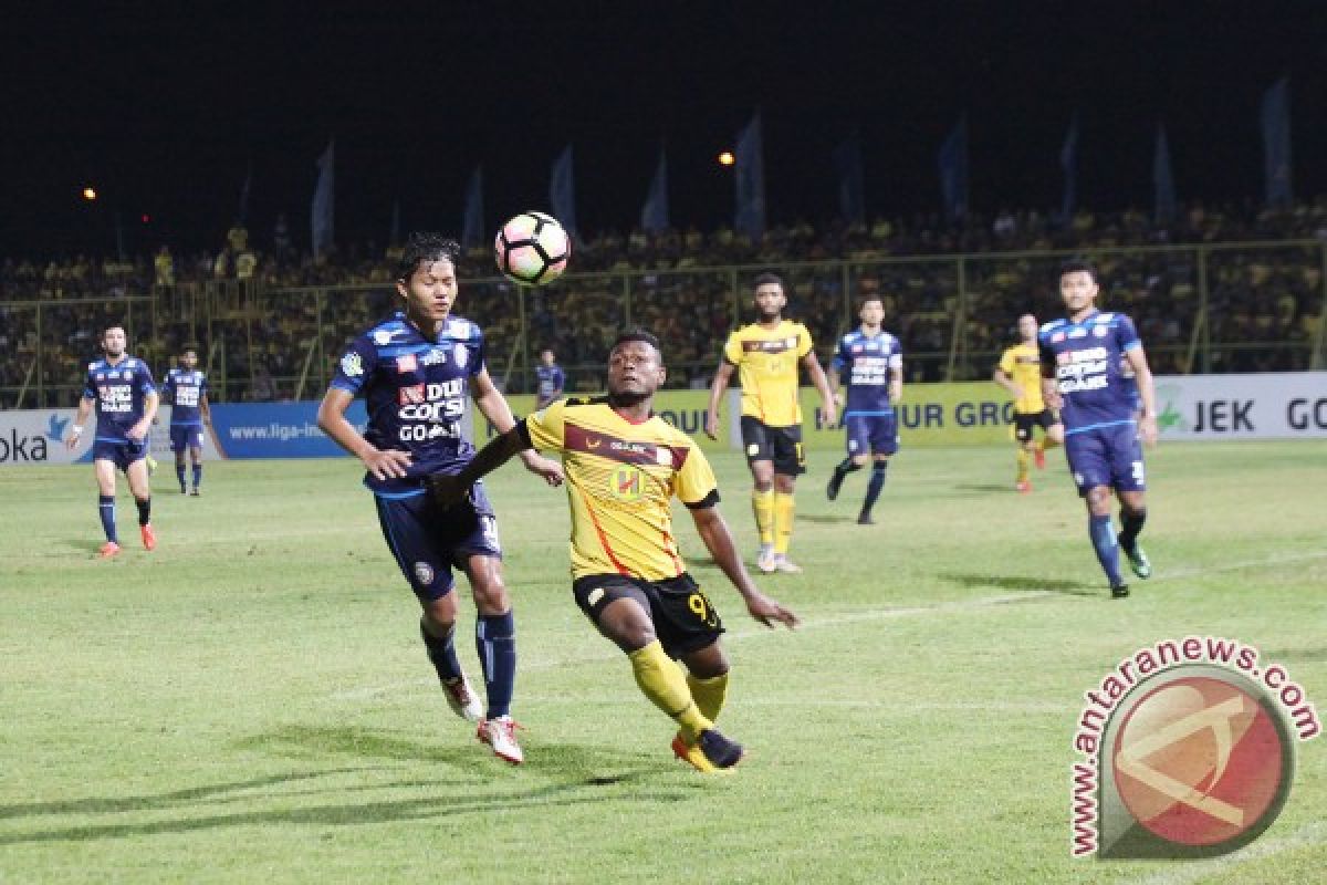 Barito Ditaklukkan Arema 1-2