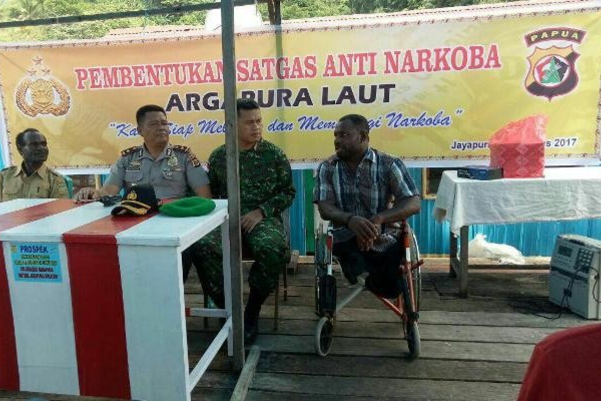 TNI dukung Polri bentuk satgas antinarkoba di Kota Jayapura