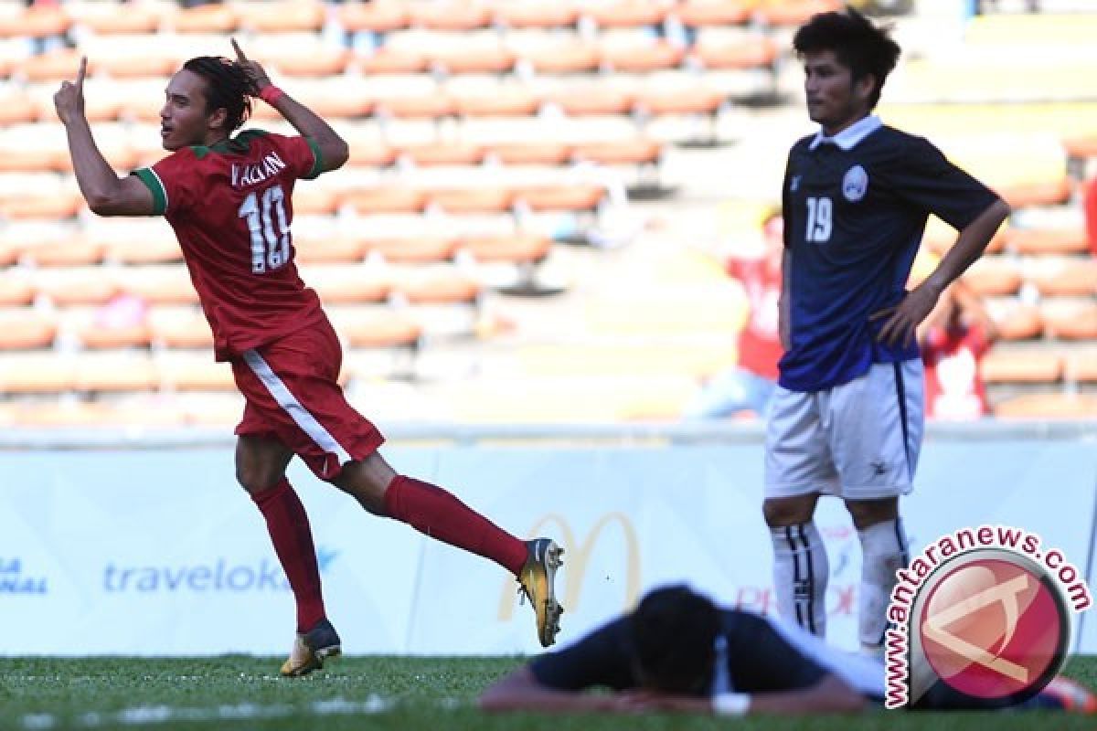 SEA Games 2017 - Ezra Akhirnya Mampu Bikin Gol