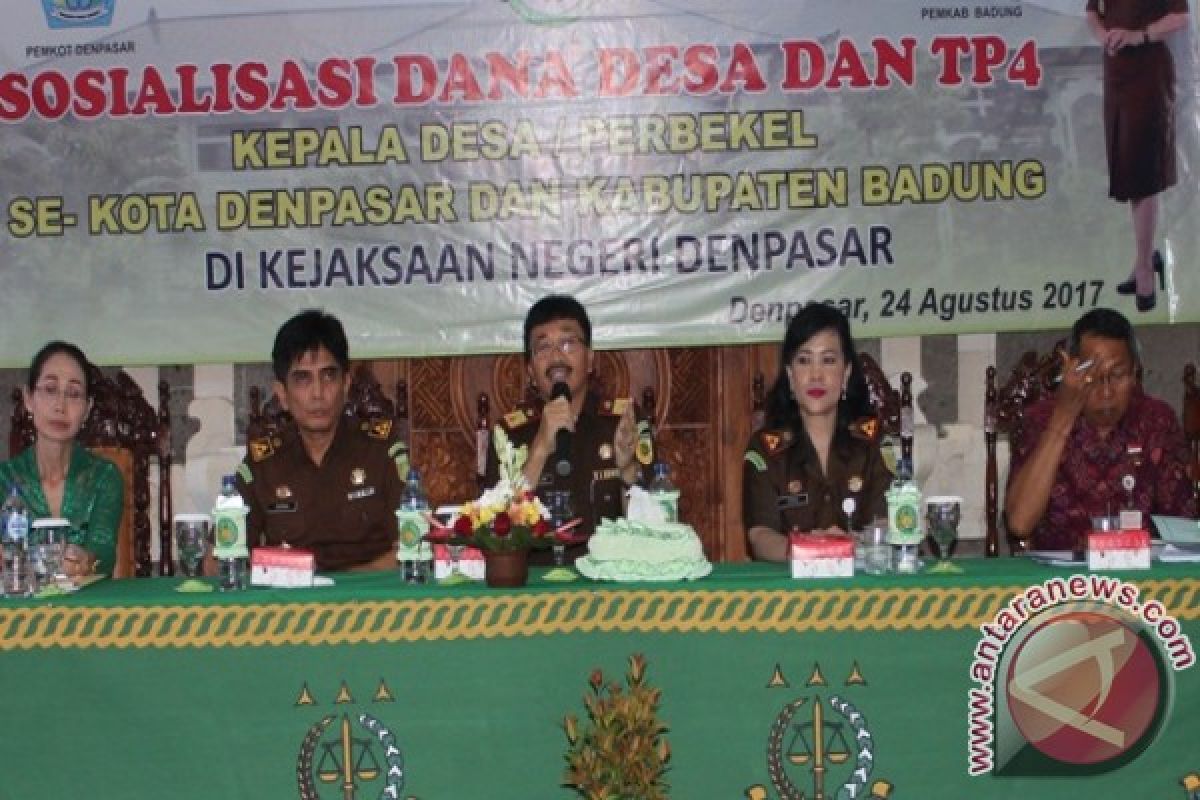 TP4D Denpasar Sosialisasikan Pengelolaan Dana Desa