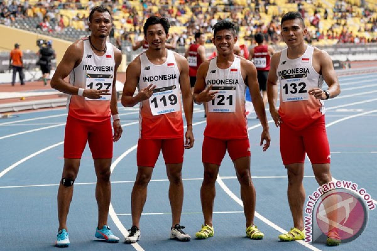SEA Games 2017 - Tim estafet cetak rekor nasional di Bukit Jalil