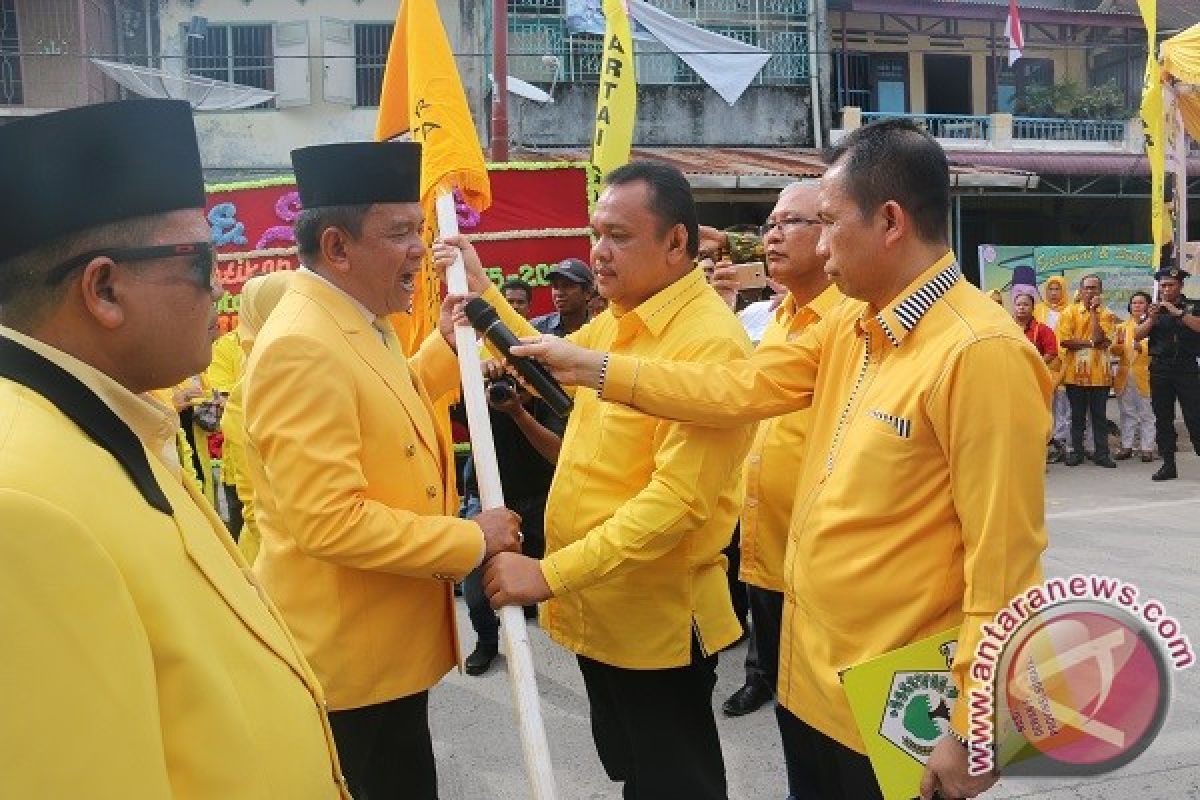 Jamil Zeb Tumori Resmi Nahkodai Golkar Sibolga