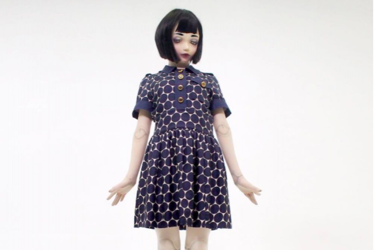 Lulu Hashimoto, "boneka hidup" yang jadi model