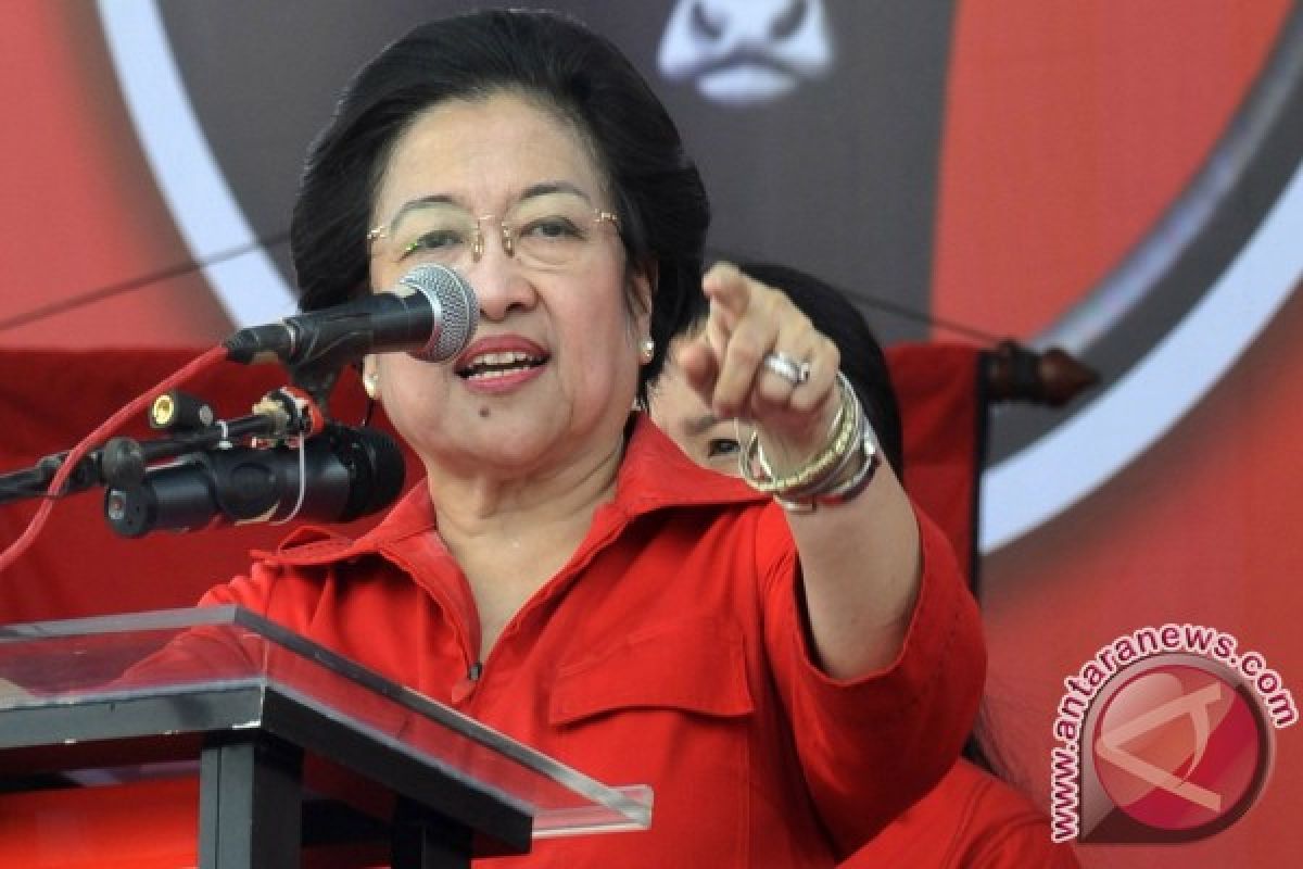 Megawati Soekarnoputri tepis isu melakukan intimidasi ke Kapolri