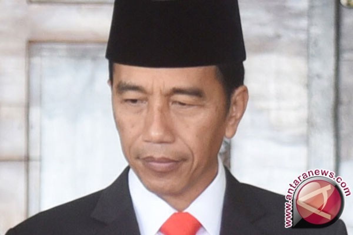 Presiden tinjau foto pembangunan infrastruktur di Monas