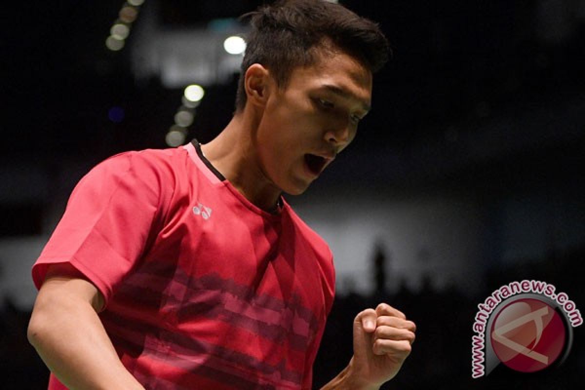 Ke semifinal Korea Terbuka, hadiah ultah Jonatan