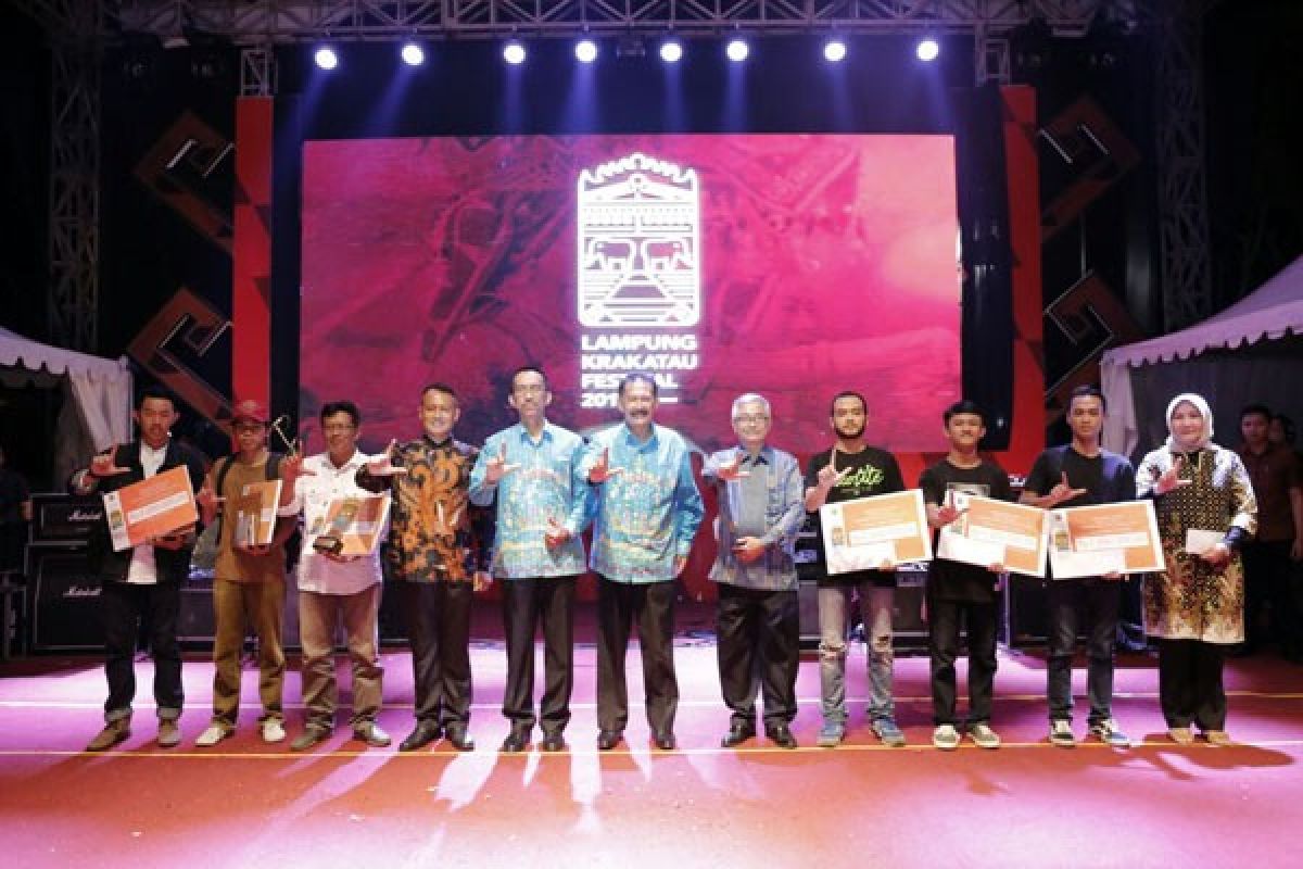 Malam Puncak Krakatau Award, Lampung Krakatau Festival (LKF) XXVII 2017