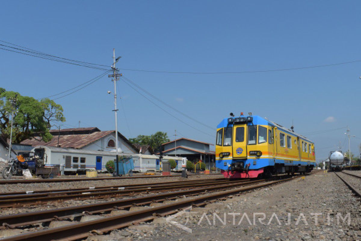 Kereta Ukur Evaluasi Kinerja Jalur  KA Madiun-Malang-Surabaya