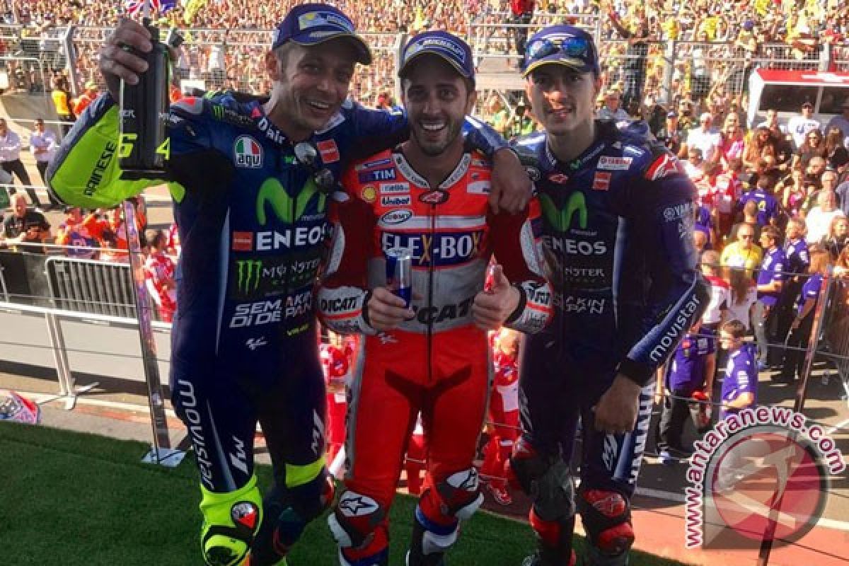 Dovizioso Menangi Grand Prix Britania