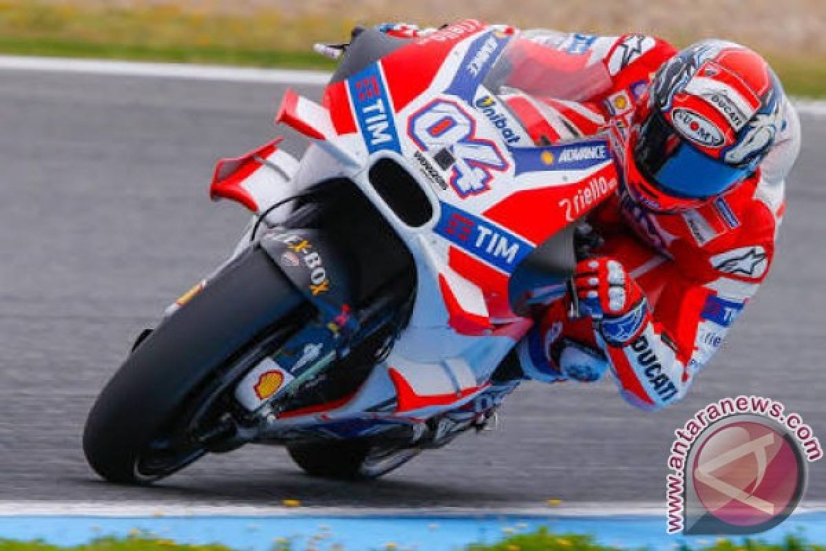 Dovizioso Juara Moto GP Britania