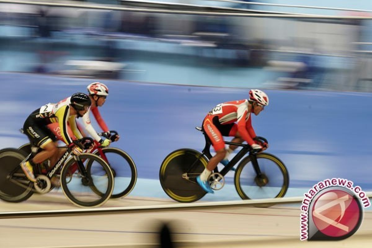 SEA Games 2017 - Indonesia kejutkan lawan balap sepeda