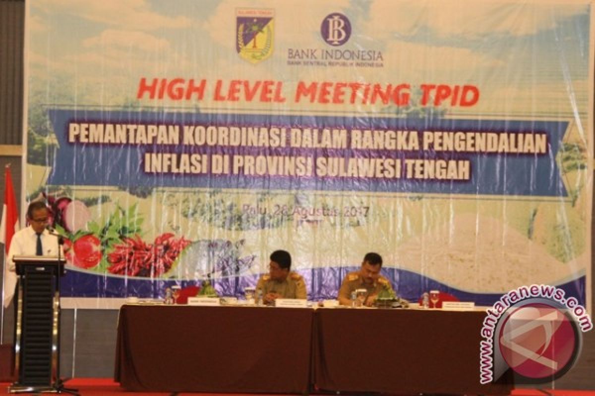 TPID Sulteng Hasilkan Kesepakatan Minimalisir Inflasi