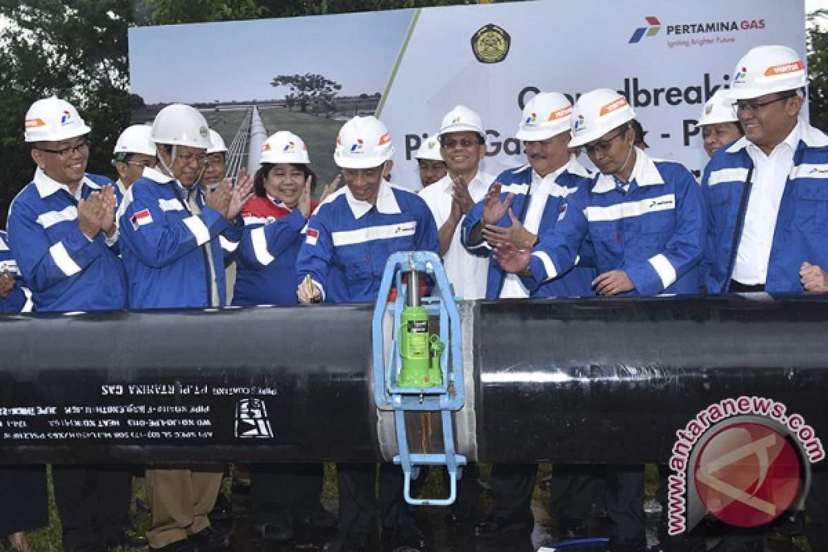 Pembangunan Pipa Gas Grissik - Pusri