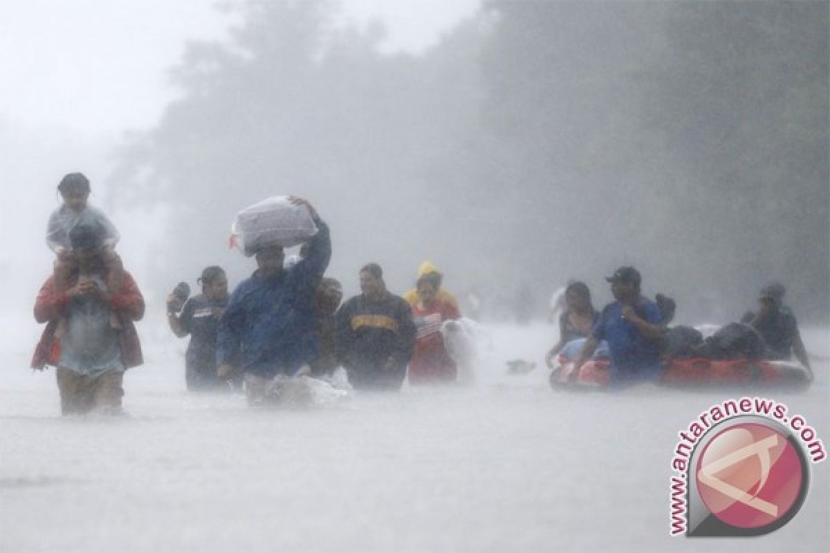 Badai Harvey kembali mendarat, korban tewas di Texas akan meningkat