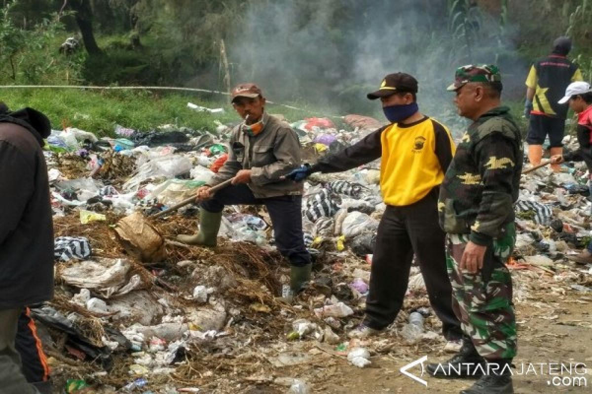 Kawasan Wisata Dieng Dideklarasi Bersih Sampah