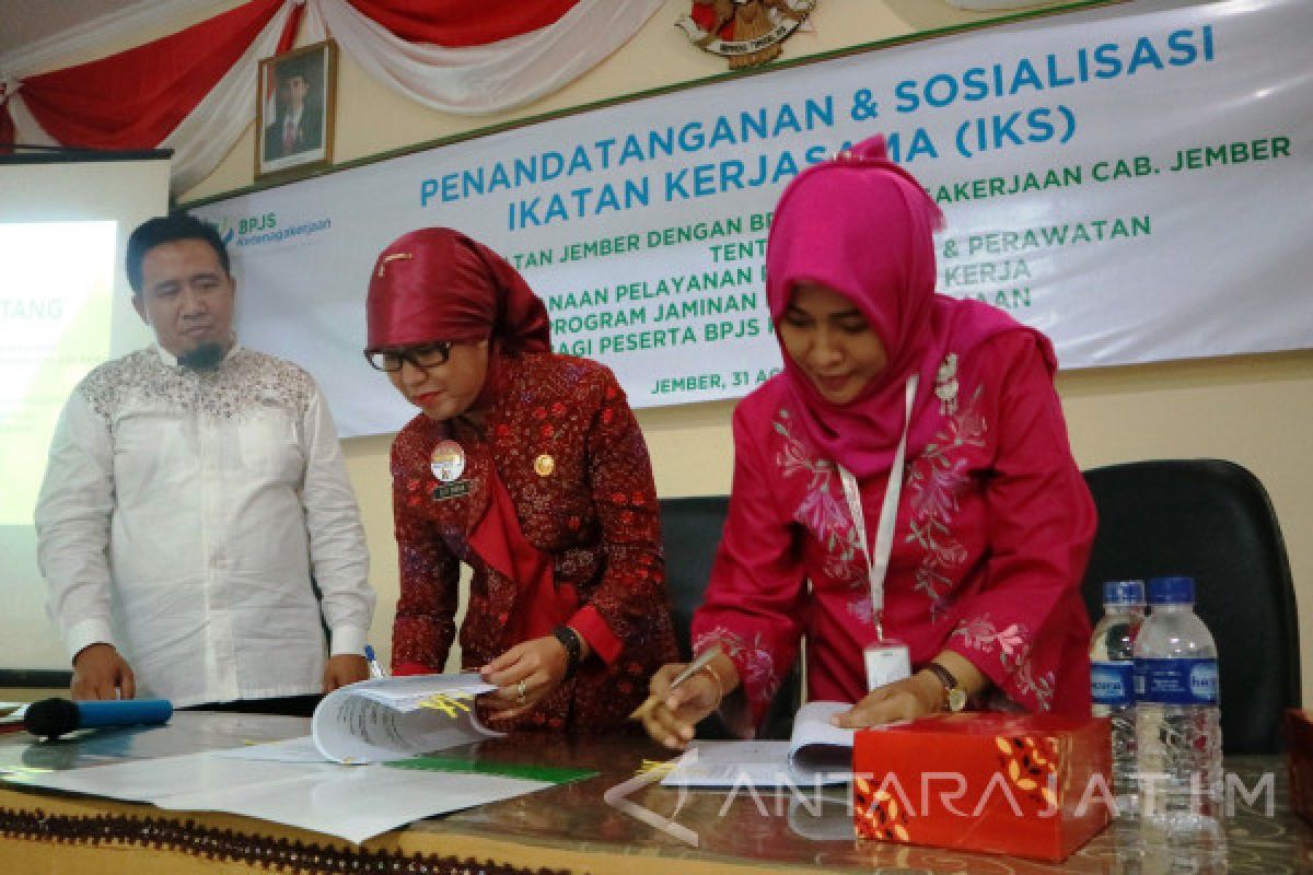 Trauma Center BPJS Ketenagakerjaan Tersedia di 50 Puskesmas di Jember