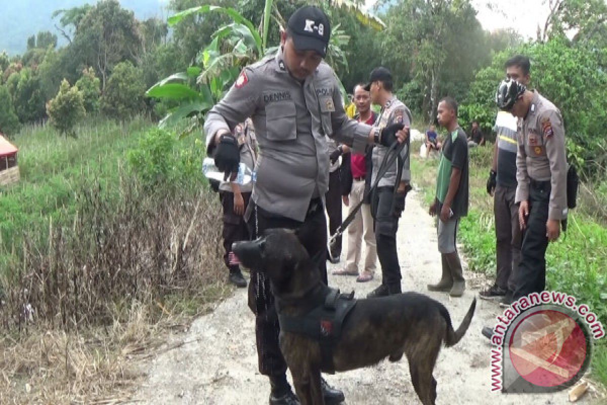 Kejar Tahanan, Polres Solok Kerahkan Anjing Pelacak