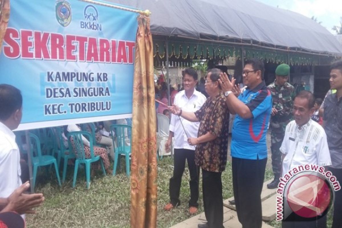 21 kecamatan di Parimo sudah canangkan 'Kampung KB'