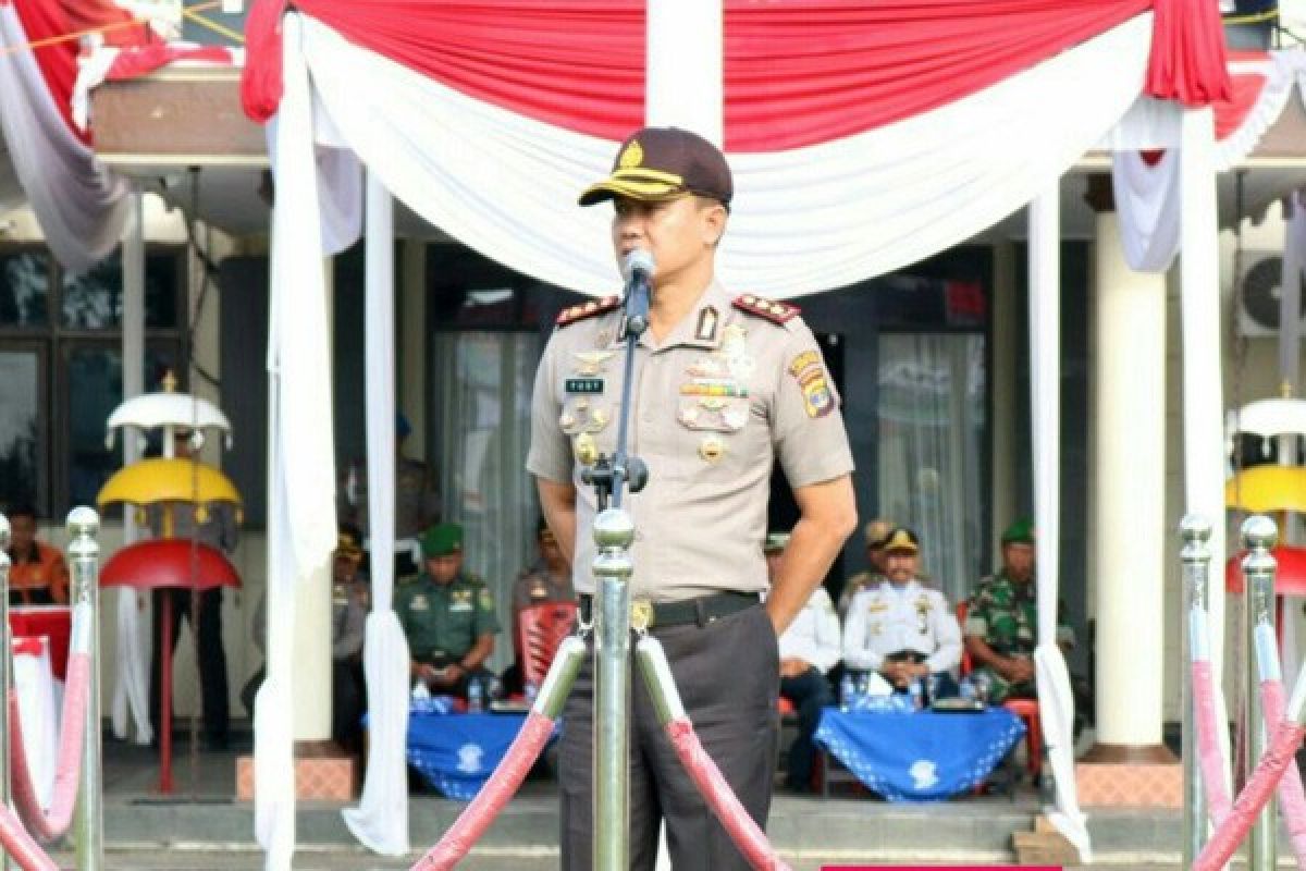 Polres Lampung Timur Siagakan 20 Pos Pengamanan  