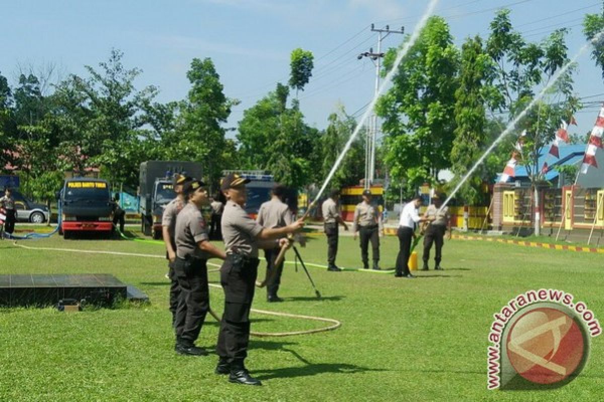 Polres Bartim Siap Siaga Padamkan Karhutla