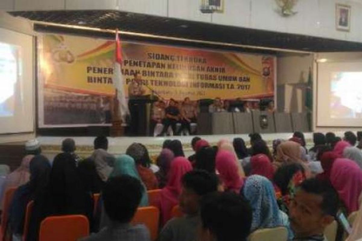 262 Orang Lulus Terpilih Bintara di Riau, Terbanyak dari Pekanbaru